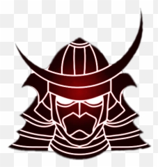 Samurai Logo2 Sticker By Rooks On - Samurai Mask Emoji,Samurai Nack Emojis