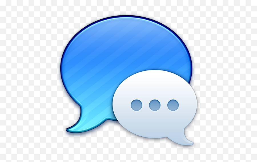 Facebook Messenger - Blue Text Message Icon Png Emoji,Como Configurar El Emoticon En Messenger