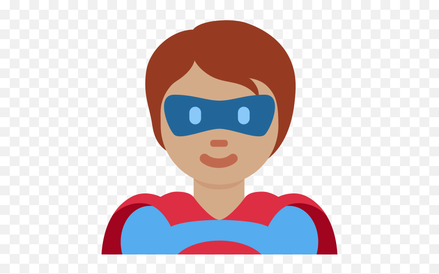 Tono De Piel Medio - Superhero Emoji Drawing,Emoji Hombros Encogidos