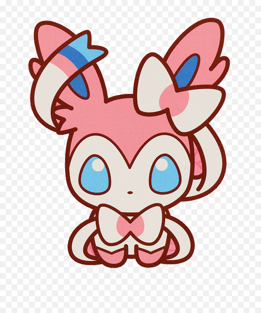 Pokemon Sylveon Eeveelutions Sticker By Probably - Sylveon Cute Pokemon Eevee Emoji,Pokemon Emoji