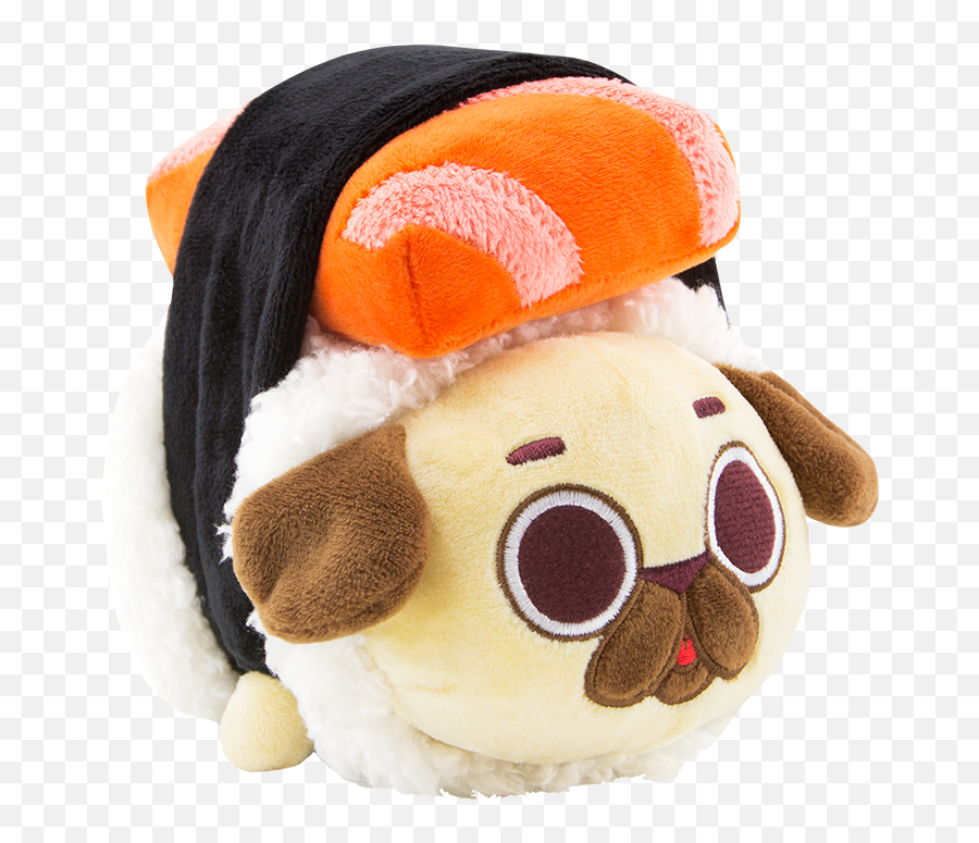 Puglie Pug Plush Shop Clothing U0026 Shoes Online - Puglie Pug Sushi Emoji,Puglie Pug Emojis