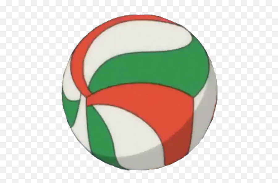 The Most Edited Haiykuu Picsart - Haikyuu Volleyball Emoji,Green White Orange Ball Emoji
