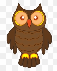 Beautiful Colorful Owl Clipart Free - Cartoon Owl Transparent Background Emoji,Owl Emotion Vectors