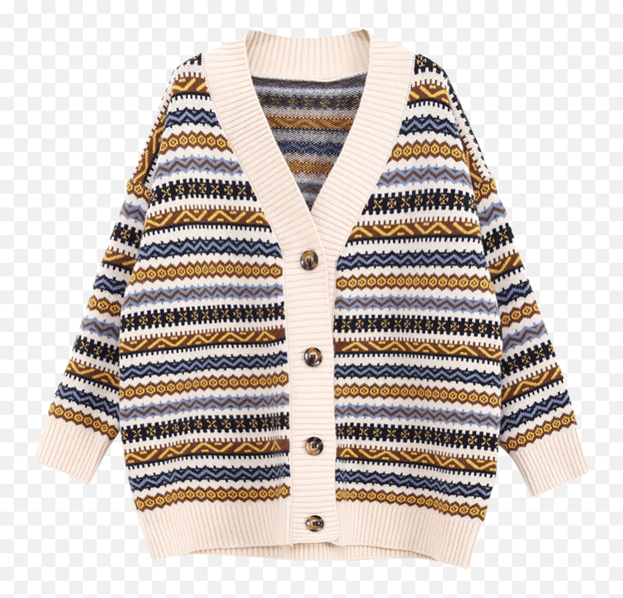 Yitimoky Oversized Sweater Cardigan Emoji,Mixed Emotions Multi Colored Sweater