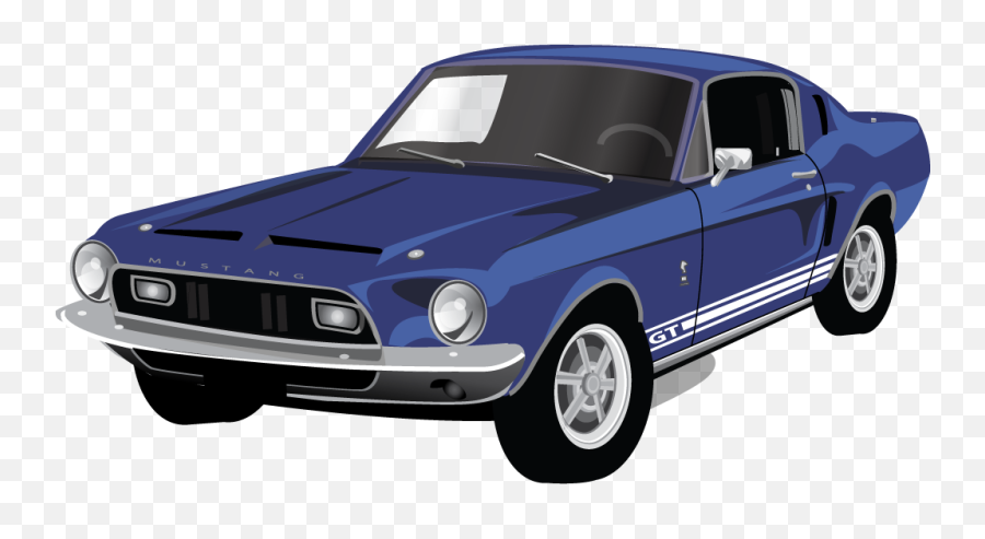 Muscle Car Mustang Gt Icon - Muscle Cars Png Emoji,Mustang Emoji