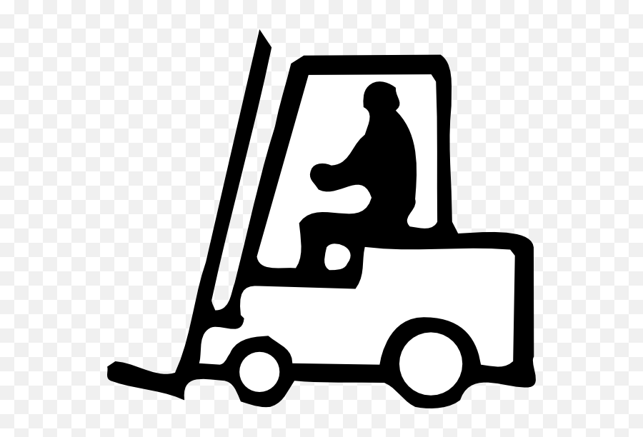 Fork Lift Clipart - Forklift Sign Png Emoji,Forklift Emoticon