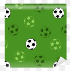 Football Soccer Sport Ball Graphic Art Green Background - For Soccer Emoji,Sport Balls Emojis