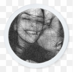 Awesome String Art - Art Charcoal Emoji,Blck Represents What Emotion