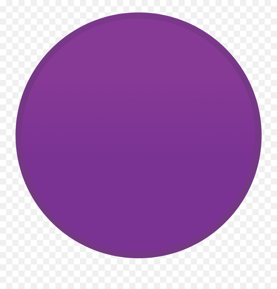 Purple Circle Emoji Clipart Free Download Transparent Png - Purple Oval Clipart,Blue Circle Emoji