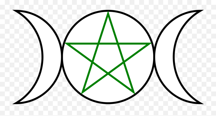 Dianic Wicca - Pentacle Wicca Emoji,Horned God Triple Goddess Emoticons