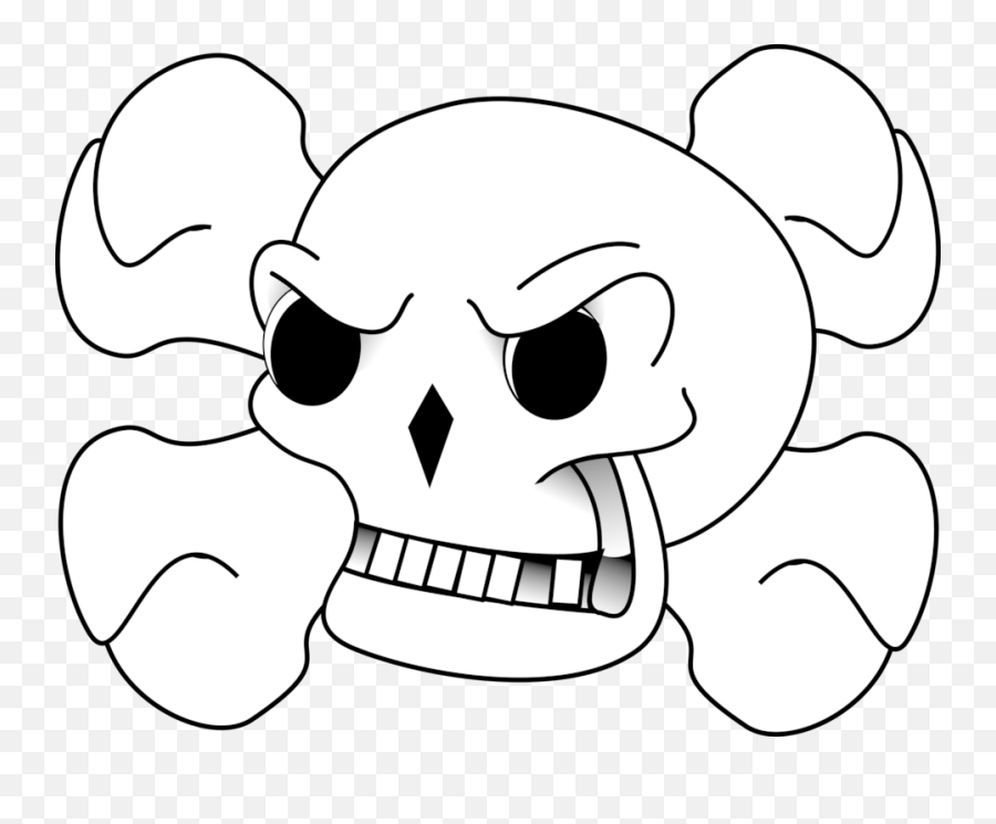 Cool Drawings Of Skulls - Clip Art Library Emoji,Skulls Emotions Reference Drawing