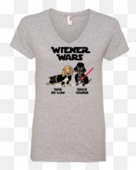 My Patronus Is A Dachshund Ladiesu0027 V - Neck Tshirt U2013 Long Dog Short Sleeve Emoji,Dachshund Emoticon