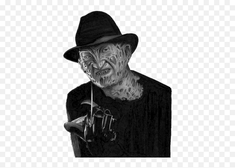 Freddy Krueger - Black Background Freddy Kruget Emoji,Freddy Krueger Emoji