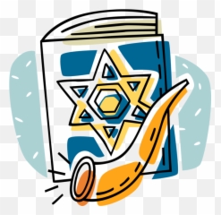 Star Of David Symbol Of Jewish Clipart - Tanakh Clipart Emoji,Shofar Emoji