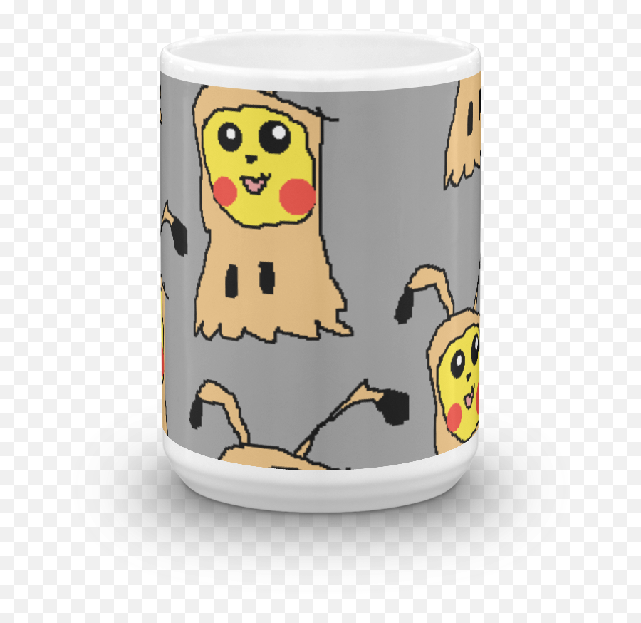 White Glossy Mug Made In The Usa - Pixilart Shop Emoji,Moomin Emoticon