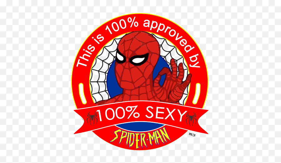 This Is 100 Approved By 100 Sexy Spiderman 60u0027s Spider Emoji,Sexy Emoticon For Facebook