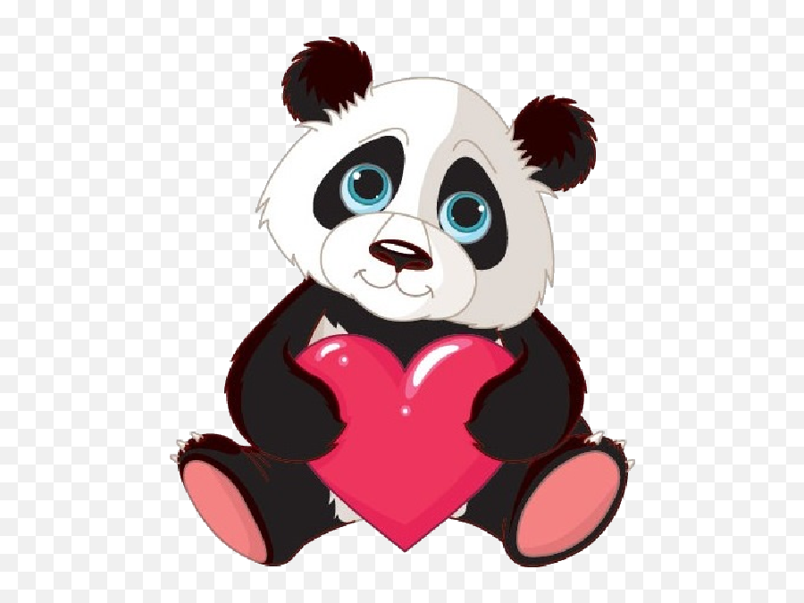 Cute Panda Drawing Cute Panda Panda Drawing Emoji,Valentine Emoticons Bears