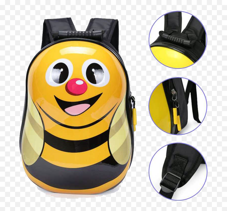 Kids Hard - Happy Emoji,Emoticon Backpack
