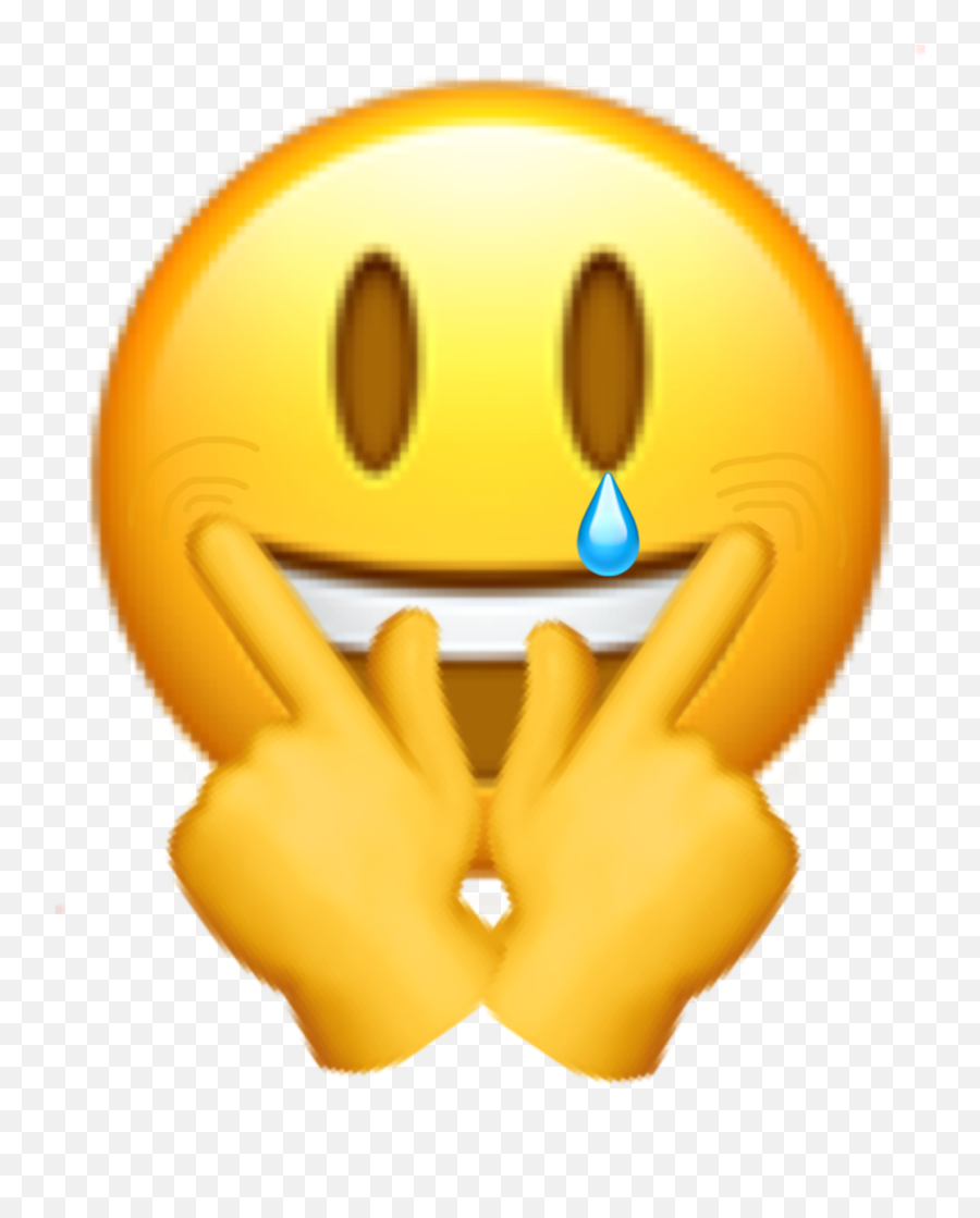 Forced Smile Sad Controlled Emoji Sticker By Fallenflare,Sad Hugs Emoji