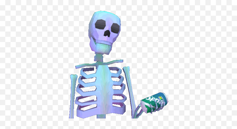 Some Aesthetic Skeleton Gifs - Imgur Spoopy Skeleton Art Aesthetic Skeleton Gif Emoji,My Emotions Gif Imgur