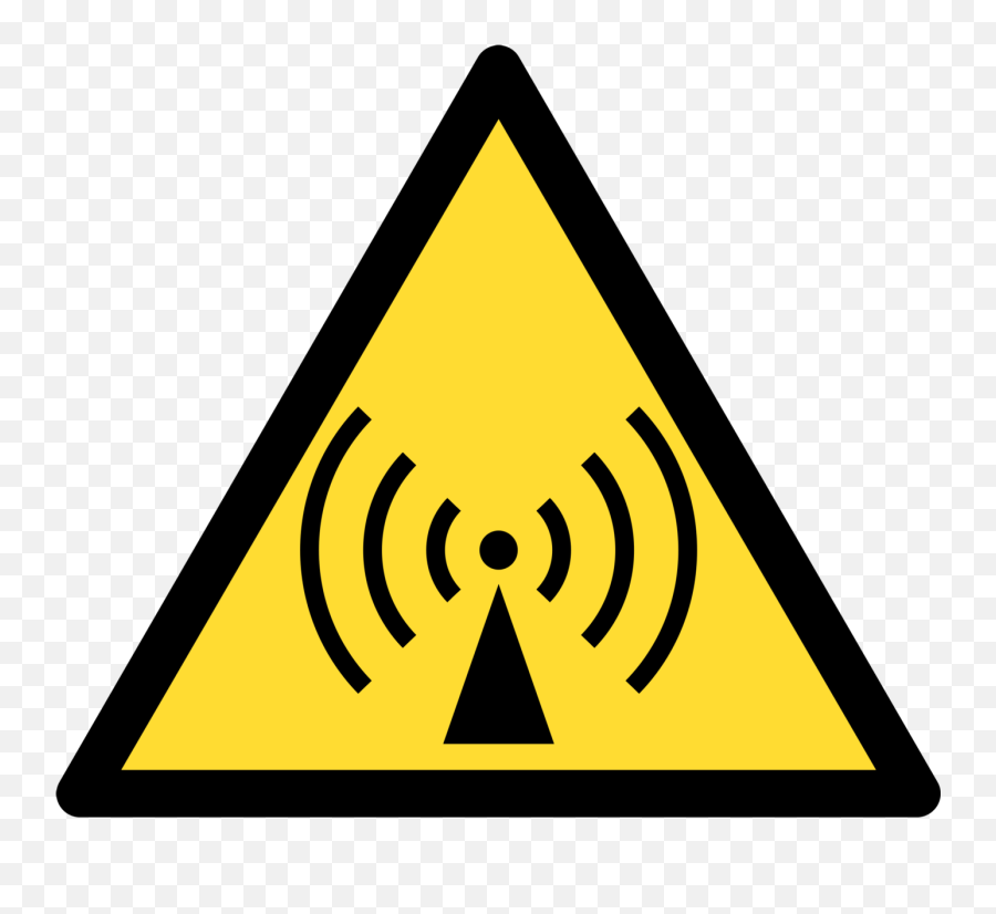 Satellite Waves Clipart - Riesgo Por Radiacion No Ionizante Emoji,Danger Sign Emoji