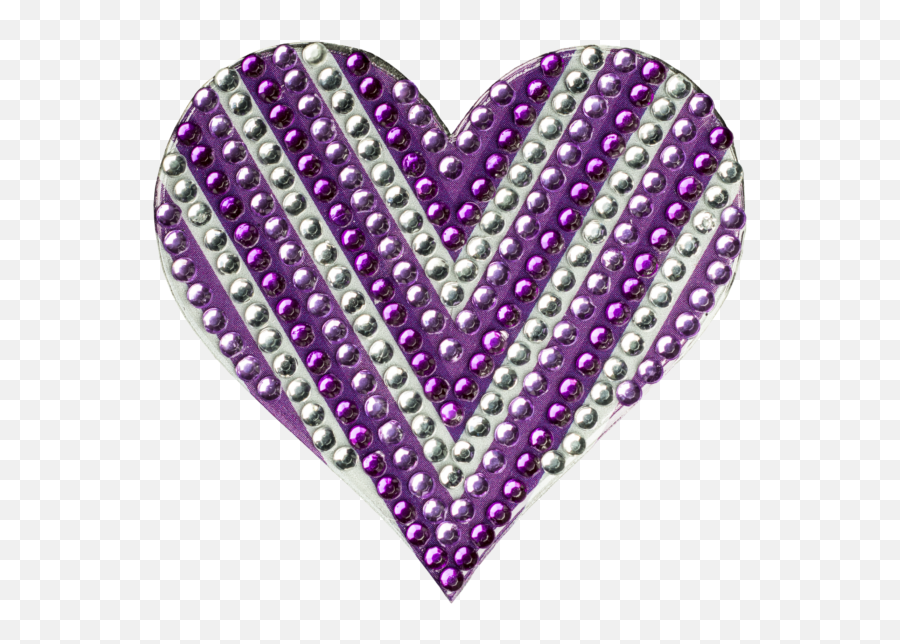 2 Inch Collectible Stickers Rhinestone Stickers - Violet Emoji,Sparkling Heart Emoji