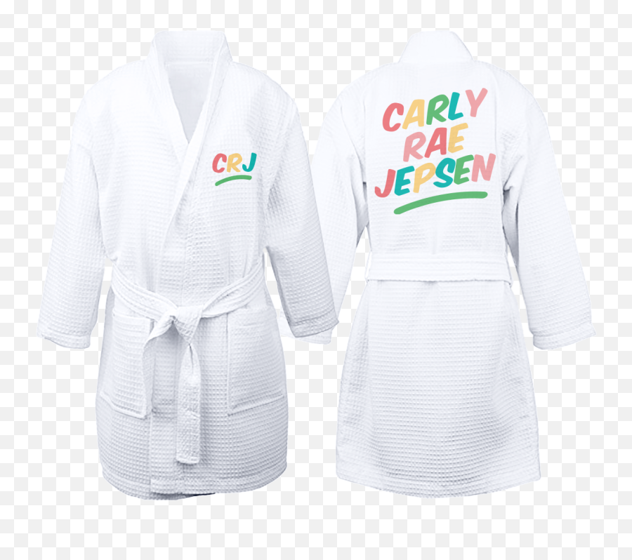 Crj Waffle Kimono Robe - Long Sleeve Emoji,Carly Rae Jepsen Emotion Sweater