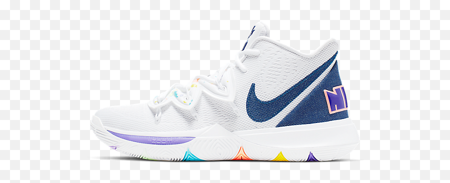 Nike Kids Preschool Kyrie 5 Basketball Shoes Basketball - Girls Basketball Shoes Size 2 White Emoji,Snapchat Streak Emojis
