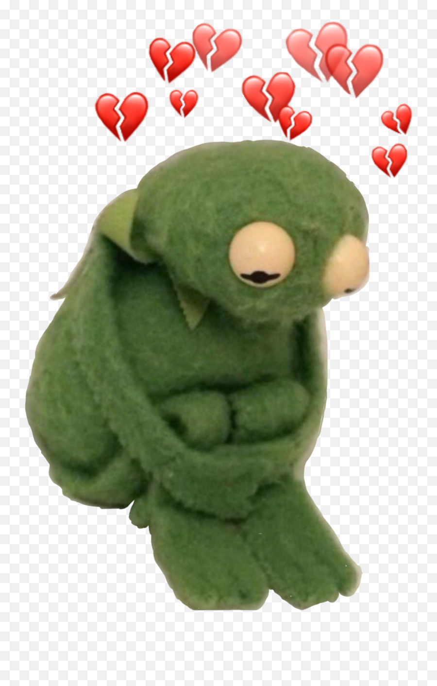 Hearts Kermit The Frog Love Meme Drawing - Aesthetic Stickers For Whatsapp Emoji,Kermit Emoji