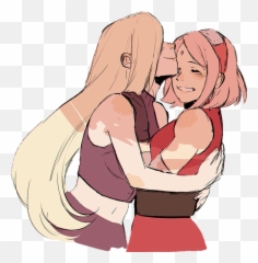 Sakuino Inosaku Naruto Sakura Ino - Sakura X Ino Lesbian Emoji,Lesbian Couple Emoji