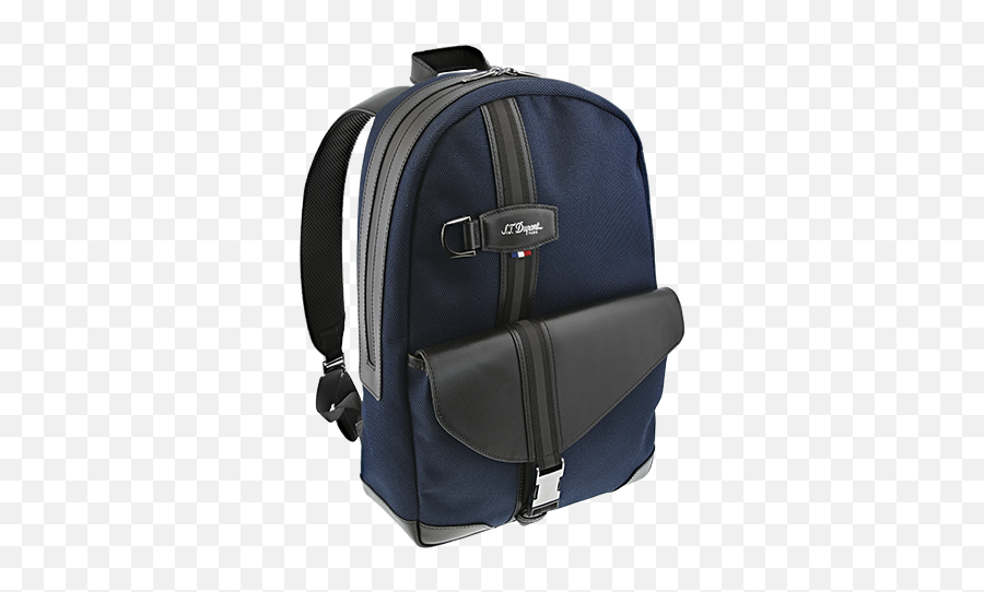 Round Backpack Défi Millenium Blue - St Dupont 173010 Emoji,Emoji Flap Backpack