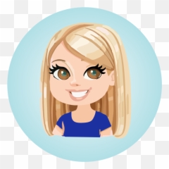 Articoli - Elena Piras Blond Hair Cartoon Emoji,Emoticon Perplessa