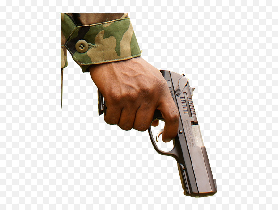 Soldiers Gun Psd Official Psds - Gun With Holding Hand Png Emoji,Hand Holding Gun Emoji