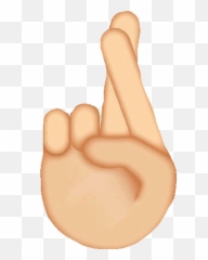 Picture - Transparent Fingers Crossed Gif Emoji,Cross Your Fingers Emoji