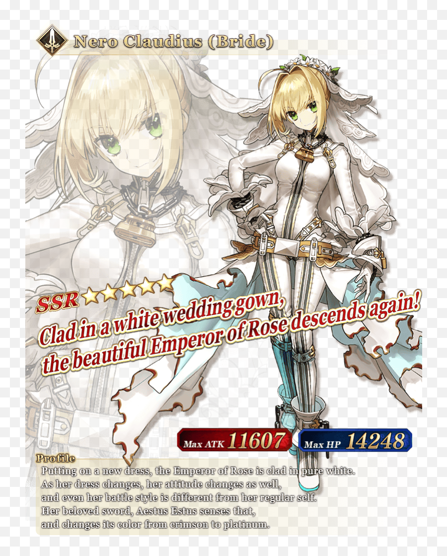 The Clock Tower Celebrating Valentineu0027s Day With Fategrand - Fate Grand Other Nero Claudius Bride Emoji,No Emotion For Rolling Gacha Fgo