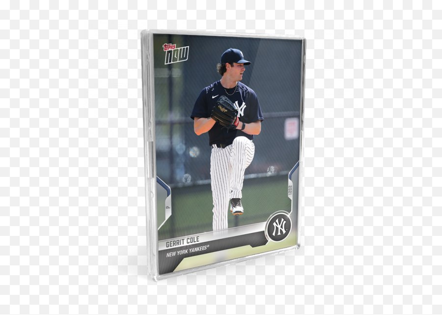 2021 New York Yankees Mlb Topps Now - Baseball Protective Gear Emoji,Baseball Emotion Team Usa