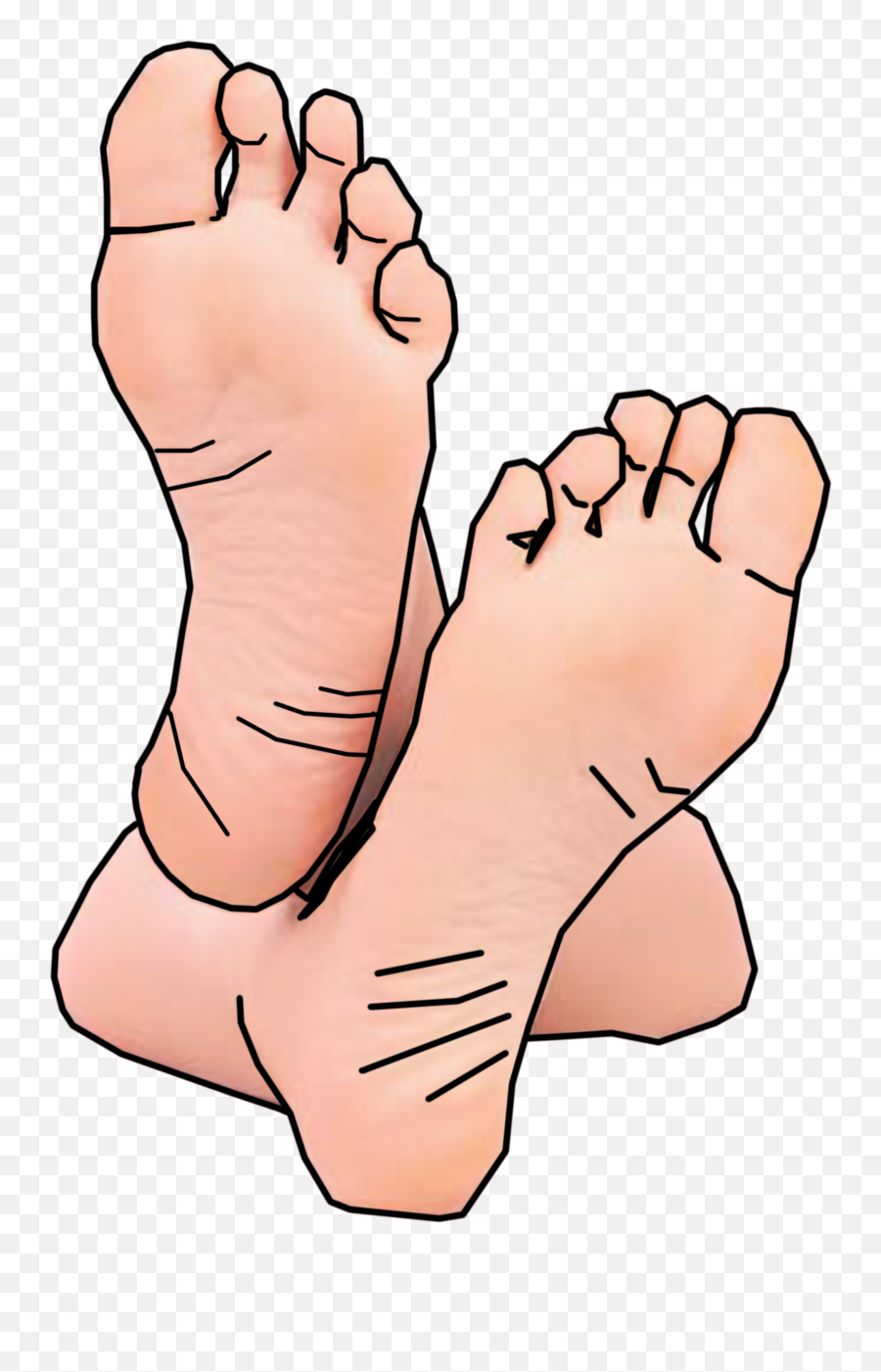 Foot Feet Clipart Kid - Feet Clipart Png Emoji,Foot Emoji