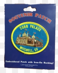Corn Palace Patch - Product Label Emoji,Emoticon De Pala