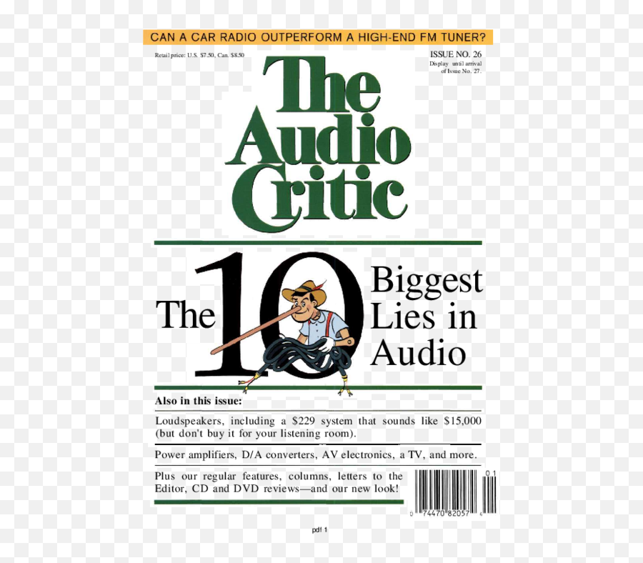 The Audio Critic 26 R - Craigslist Emoji,The The 