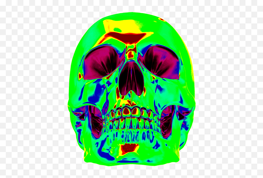 Top Mystery Skulls Stickers For Android U0026 Ios Gfycat - Transparent Png Neon Skull Png Emoji,Skull And Crossbones Emoji