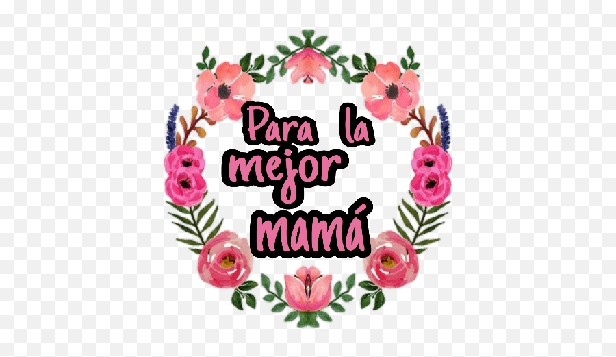 Feliz Dia De Las Madres - Floral Emoji,Dia De La Mujer Emojis