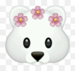Bear Emoji Emojis Emojiiphone Sticker - Soft,Bear Emoji