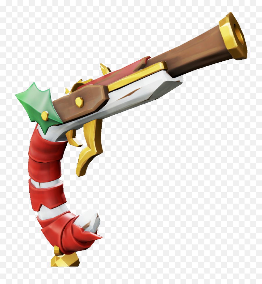 Festival Of Giving Flintlock - Red Pistol Sea Of Thieves Emoji,Blue Revolver Emoticon Steam Community