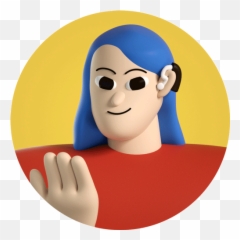 Janet Mac - 3d Illustration Gif Emoji,Avatar Diversity Emoji