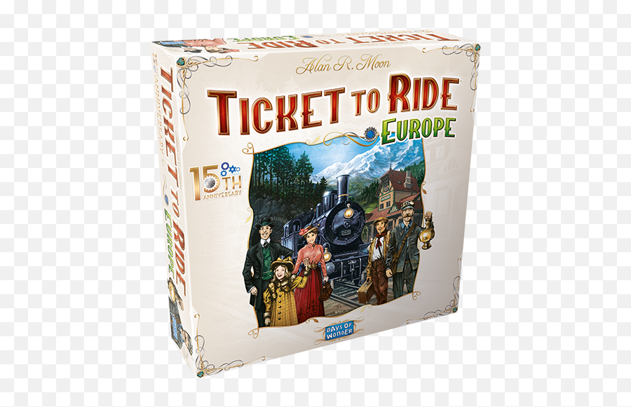 Days Of Wonder Ticket To Ride Europe 15th Anniversary Edition Pre - Order Ticket To Ride Europe 15th Anniversary Emoji,Raizel Extravagant Emotion