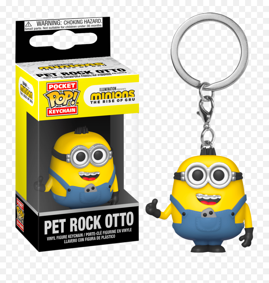 Funko Pocket Pop Keychain Minions - Minions The Rise Of Gru Toys 2020 Emoji,El Emoticon De Los Minions