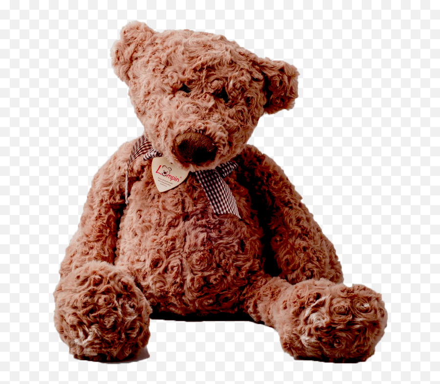 Brown Plush Teddybear Lumpin - Medvidek Lumpin Emoji,Emoji Plush Pillow