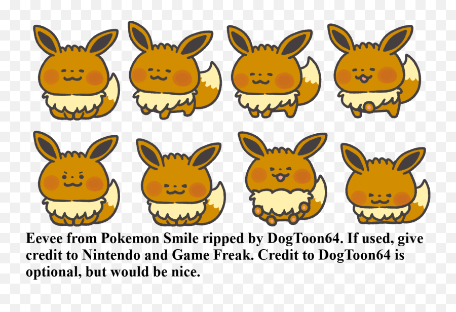 Smile - Do Eevee Do Pokémon Smile Emoji,Eevee Emotions List