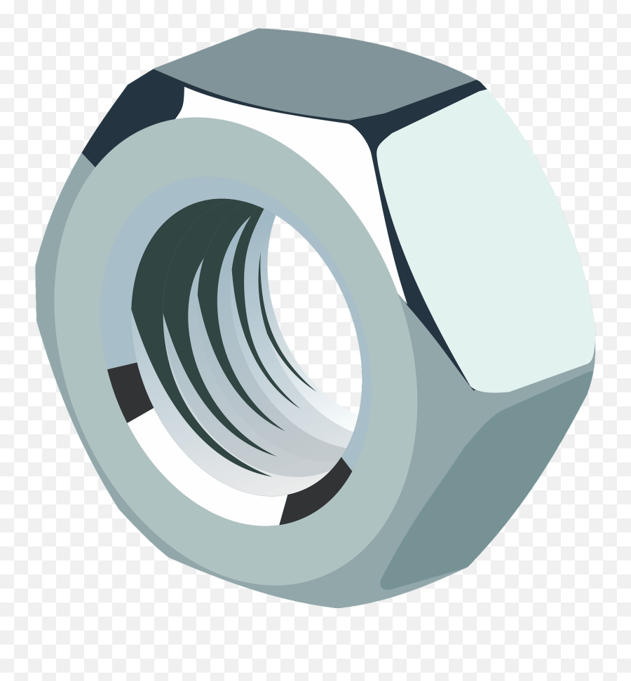 Nut Of Steel Clipart Free Download Transparent Png Creazilla - Clipart Nut And Bolt Emoji,Stapler Emoji