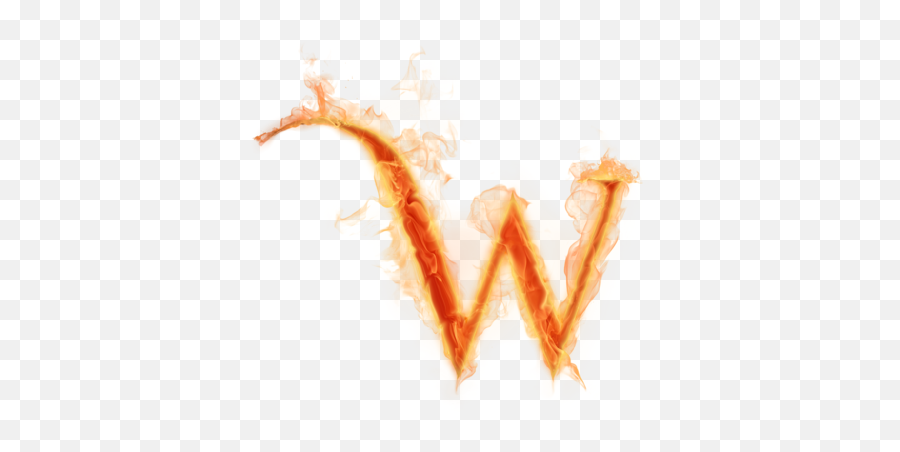 Download W Alphabet Png - W On Fire Png Full Size Png Fire Letter W Png Emoji,Emoji Alphabet Download